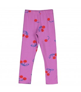 Leggings Magenta Cherries