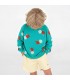 Sweatshirt Lucky Red Stars Green