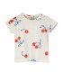 T-shirt de bebé Cherries branca