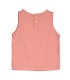 Baby Muslin Top Flowers Clay Pink