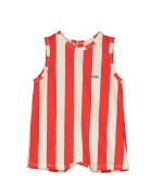 Baby Striped Playsuit Lotie Off-white
