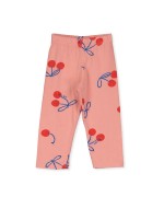 Baby Leggings Cherries Clay Pink