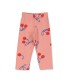 Leggings de Bebé Cherries rosa tijolo