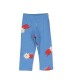 Baby Leggings Lucky Red Stars Baja Blue