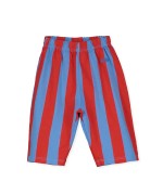 Baby Striped Pants Wide Baja Blue