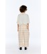 Collie T-Shirt branco cru