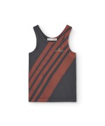 Dark Grey Frog Tank Top