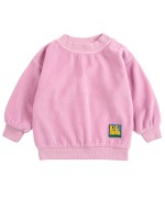 Booo Bo Choses Tag Velvet Sweatshirt