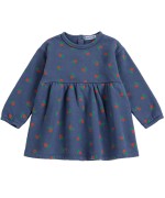 Stamp Bloom all over fleece Dress