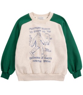 Mr. Footish Raglan Sweatshirt