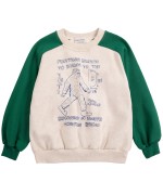 Mr. Footish Raglan Sweatshirt