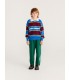 Bobo Choses Straight Jogging Pants green