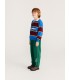 Bobo Choses Straight Jogging Pants green