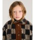 Almost Moiré all over Sheepskin Jacket 