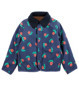 Stamp Bloom all over Reversible Jacket