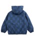 Almost Moiré all over Reversible Anorak