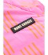 Almost Moiré all over Reversible Anorak pink and green