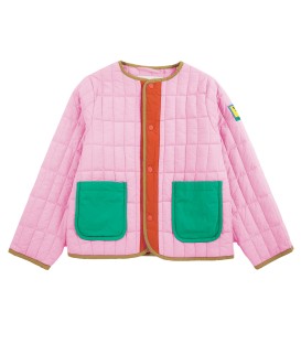 Booo Bo Choses Tag Light Padded Jacket pink