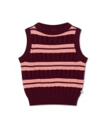 Knit Tank Vest Mulberry Flamingo Ajour