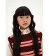 Knit Tank Vest Mulberry Flamingo Ajour