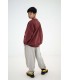 Loose Ease Pants Light Mixed Grey