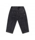 Wide Leg Denim Pants Slate Grey
