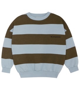 Green Stripes Sweatshirt