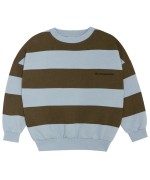 Green Stripes Sweatshirt