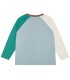 Light Blue Color Block Tshirt