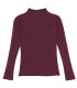 Burgundy Rib Tshirt