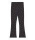 Leggings caneladas à boca de sino Flowers
