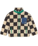 Checked Teddy Jacket