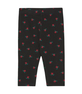 Flowers Grey Baby Leggings
