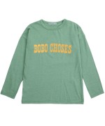 T-shirt verde Bobo Choses Pop 