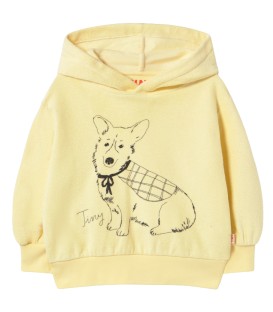 Tiny Corgi Graphic Hoodie