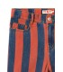 Red Stripes Straight Denim Pant