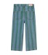 Retro Stripes Straight Denim Pant Medium Wash