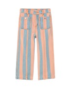 Pink Stripes Denim Pant