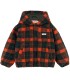 Casaco c/capuz Sherpa multicolor
