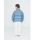 Winter Flowers Short Padded Jacket