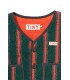 Multicolor Stripes Sherpa Vest