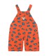 Blue Flowers Baby Corduroy Dungaree