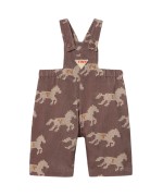 Horses Baby Corduroy Dungaree