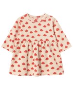 Mini Mushrooms Rib Baby Dress