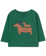 Two Dogs Graphic Baby Tee