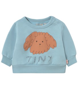 Curly Dog Graphic Baby Sweatshirt
