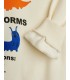 Velvet Worms Observations Sweatshirt Off-white