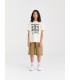 S/sleeve T-shirt nº01 Ivory White
