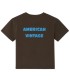 S/sleeve T-shirt Fizvalley Choco Vintage