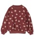 Camisola castanha Daisies polar
